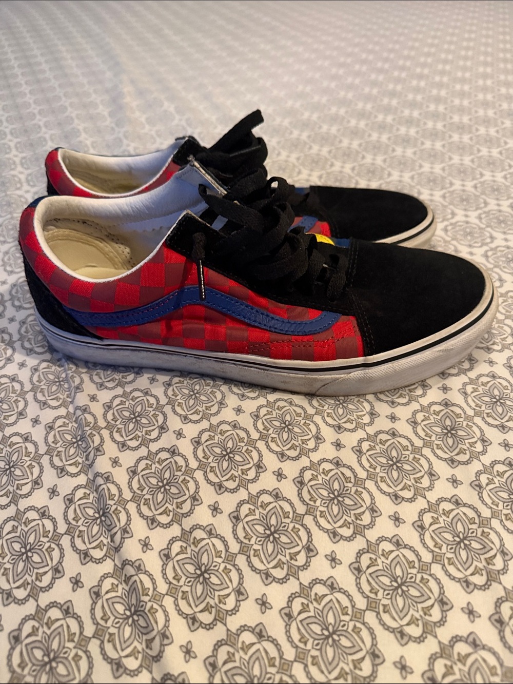 Vans Old School Mismatch Plaid